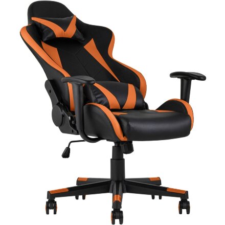 Кресло игровое TopChairs Gallardo оранжевое 