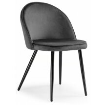 Стул на металлокаркасе Dodo dark gray