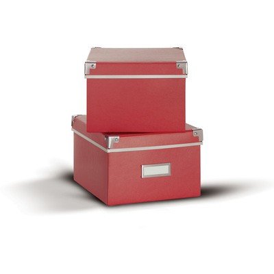 A57005034 Комплект коробок для хранения из 2-х штук Storage Organizer Ashley Красный