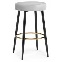 Барный стул Plato 1 light gray