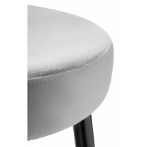Барный стул Plato 1 light gray