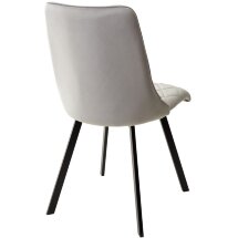 Стул TYCOON BLUVEL-03 LIGHT GREY, велюр М-City