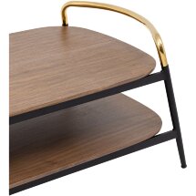 Журнальный столик Stool Group Нолан 120*60 темное дерево