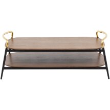 Журнальный столик Stool Group Нолан 120*60 темное дерево