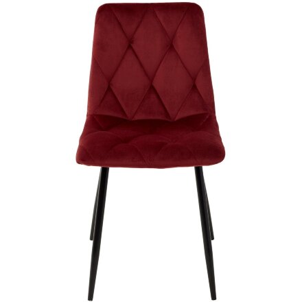 Стул NAPOLI UF910-11 WINE RED, велюр М-City 