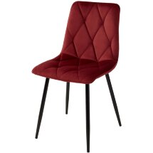 Стул NAPOLI UF910-11 WINE RED, велюр М-City