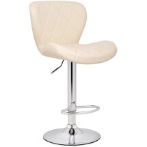 Барный стул Мебель Китая Porch beige / chrome