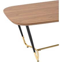 Журнальный столик Stool Group Даймакс 120*60 темное дерево