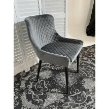 Стул SORREL графит, велюр G108-92 М-City