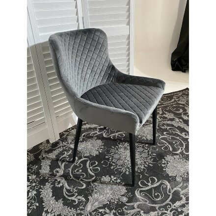 Стул SORREL графит, велюр G108-92 М-City 