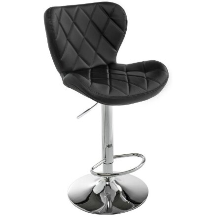 Барный стул Мебель Китая Porch black / chrome
