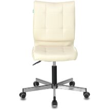 Компьютерное кресло Stool Group Бюрократ CH-330M/BEIGE без подлокотников бежевый обивка экокожа крестовина металл