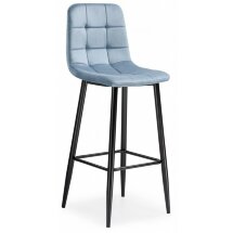 Барный стул Chio blue / black