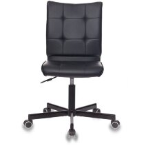 Компьютерное кресло Stool Group Бюрократ CH-330M/BLACK без подлокотников черный обивка экокожа крестовина металл