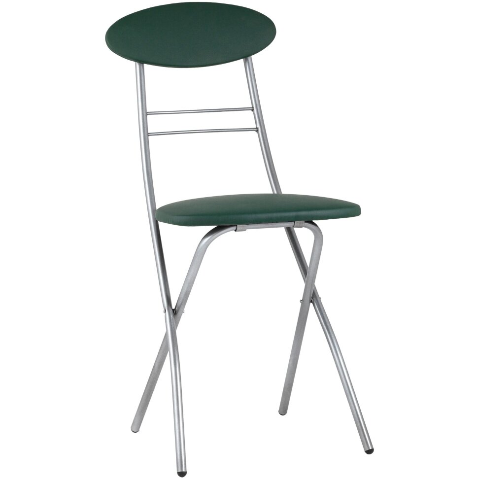 Стул складной Stool Group М8-01 Компакт зеленый металлический каркас, обивка экокожа Стул складной Stool Group М8-01 Компакт зеленый металлический каркас, обивка экокожа