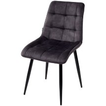 Стул CHIC PK6015-01 (VBP201) античный графит, велюр М-City