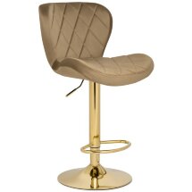 Барный стул Мебель Китая Porch dark beige / golden