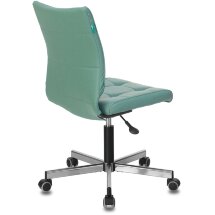 Компьютерное кресло Stool Group Бюрократ CH-330M/GREY без подлокотников серо-голубой Lincoln 212 обивка экокожа крест
