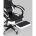 Кресло игровое TopChairs Virage черно-белое 