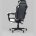Кресло игровое TopChairs Virage черно-белое 