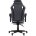 Кресло игровое TopChairs Virage черно-белое 