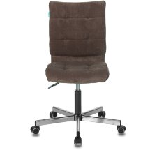 Компьютерное кресло Stool Group Бюрократ CH-330M/LT-10 без подлокотников темно-коричневый обивка велюр крестовина металл