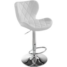 Барный стул Мебель Китая Porch white / chrome