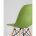 Стул Eames DSW зеленый x4 
