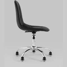 Компьютерное кресло Stool Group Тейлор экокожа черный без подлокотников крестовина металл