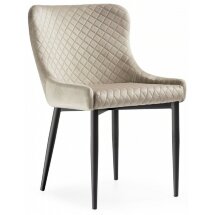Стул на металлокаркасе Teo beige / black