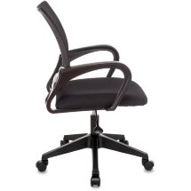 Компьютерное кресло TopChairs TopChairs ST-Basic офисное сетка/ткань черный крестовина пластик механизм Пиастра