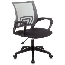 Компьютерное кресло TopChairs TopChairs ST-Basic офисное сетка/ткань темно-серый крестовина пластик механизм Пиастра