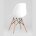 Стул Eames Style DSW белый x4 (разборный каркас) 