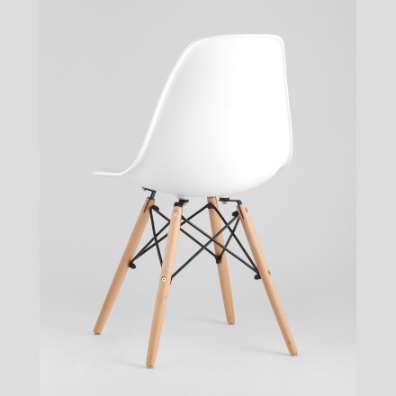 Стул Eames Style DSW белый x4 (разборный каркас) 