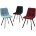 Стул CHILLI-Q SQUARE бирюзовый #H52, велюр / черный каркас, 4 шт./1 к, М-City 