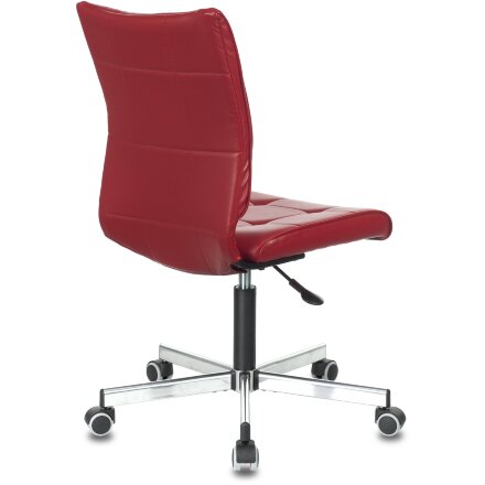 Компьютерное кресло Stool Group Бюрократ CH-330M/RED без подлокотников красный Next-13 обивка экокожа крестовина металл