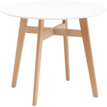 Стол Stool Group Target Circle 90*90 белый