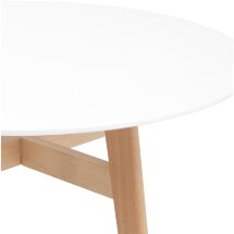 Стол Stool Group Target Circle 90*90 белый