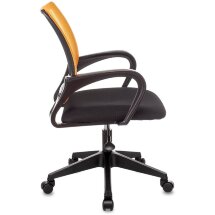 Компьютерное кресло TopChairs TopChairs ST-Basic офисное сетка/ткань оранжевый крестовина пластик механизм Пиастра