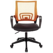 Компьютерное кресло TopChairs TopChairs ST-Basic офисное сетка/ткань оранжевый крестовина пластик механизм Пиастра
