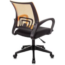 Компьютерное кресло TopChairs TopChairs ST-Basic офисное сетка/ткань оранжевый крестовина пластик механизм Пиастра