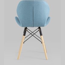 Стул Stool Group Бон рогожка голубой