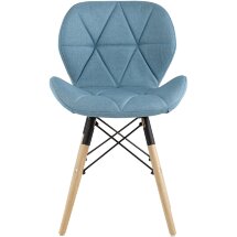 Стул Stool Group Бон рогожка голубой