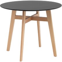 Стол Stool Group Target Circle 90*90 черный