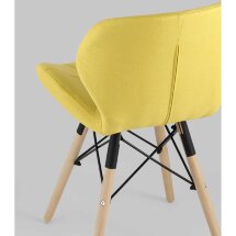 Стул Stool Group Бон рогожка желтый