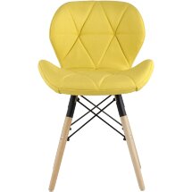 Стул Stool Group Бон рогожка желтый