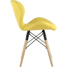 Стул Stool Group Бон рогожка желтый
