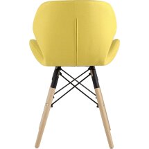 Стул Stool Group Бон рогожка желтый