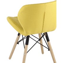 Стул Stool Group Бон рогожка желтый