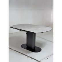 Стол KAI 140 TL-108 поворотная система раскладки, испанская керамика / Темно-серый / Черный, ®DISAUR